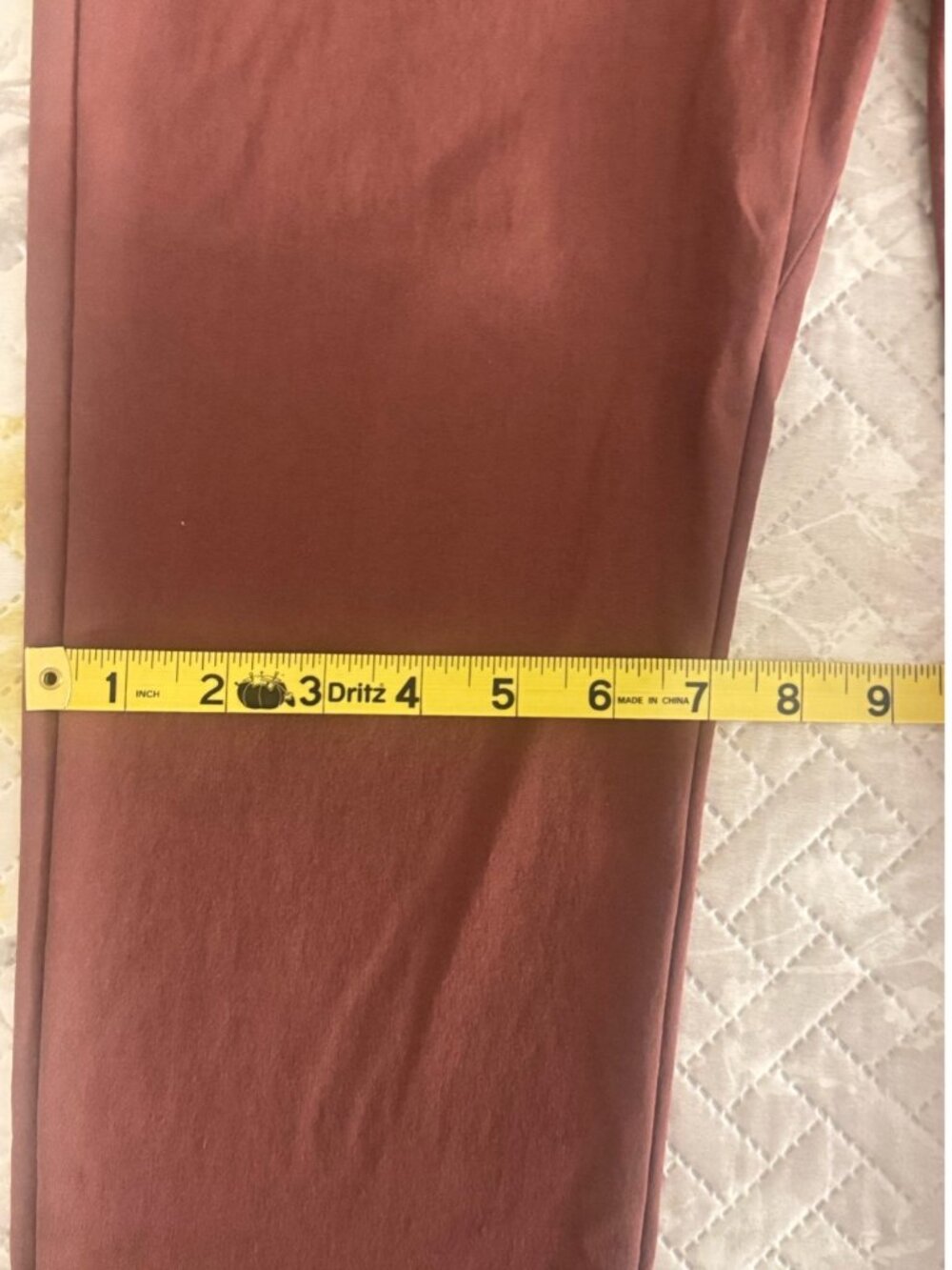 Unbound Merino Men's Flex Joggers Maroon M 30" NWT Merino Wool Travel Pants - Picture 8 of 11